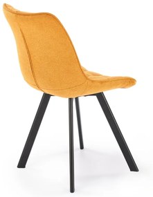Scaun K549 stofa mustariu