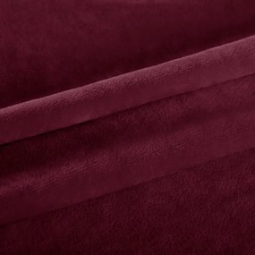 Husa elastica pentru canapea de 2 locuri LARSI, rosu vin
