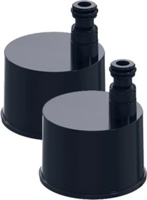 Set 2 filtre pentru sticla de apa Aquaphor City 270002, Negru