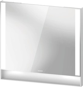 Duravit Qatego oglindă 80x75 cm dreptunghiular cu iluminare alb QA7082018180100