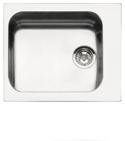 Chiuveta de bucatarie Smeg VS45-P3, 45 cm latime, inox