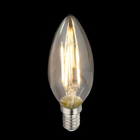 Set de 2 becuri E14 LED candle 4 Watt 400lm 3000K