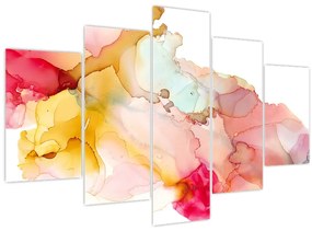 Tablou - Abstract din cerneală (150x105 cm)