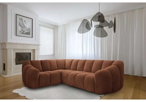 Colțar teracotă (cu colț pe partea stângă/în formă de ”L”) Shell – Miuform