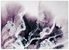 Tablou - Marmură violet N⁰2 (70x50 cm)