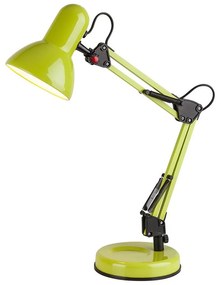 Lampă de masă ROMERO 1xE27/60W/230V verde Brilagi