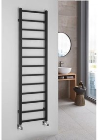 Sapho - Radiator de baie METRO DOS 323W 40x150 cm, negru mat