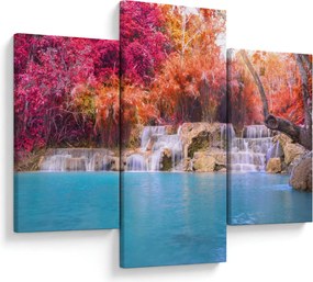 Tablou lagyna turcuaz, Laos, Tat Kuang Si (90x60 cm)