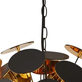 Searchlight 3074-4BG - Pendul DISCUS suspendat pe cablu, 4xE14/60W/230V