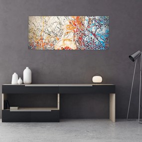 Tablou - Abstract mozaic (120x50 cm)