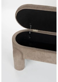 Bancă maro deschis Orly – White Label