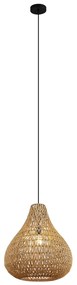 Lampa suspendată scandinavă maro 45cm - Lina Natural