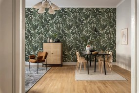 Fototapet, Mischievous Butterflies, Green, Rebel Walls