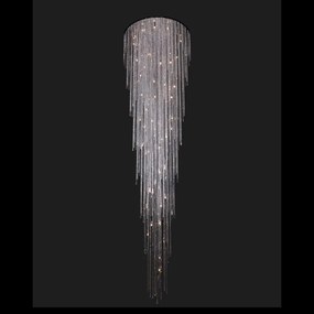 Lustra moderna casa scarii, cristal Bohemia 370cm L17 702/65/3, 3-K