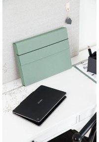 Organizator verde din carton Olof Canvas Paper Laminate – Bigso