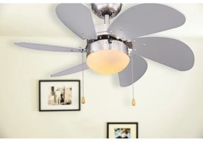 Globo 03801 - Ventilator de tavan RIVALDO 1xE14/60W/230V