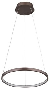 Lustra LED suspendata design modern Ralph cafea