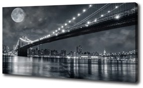Tablou pe pânză canvas Podul brooklyn