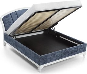 Pat lemn masiv Leona cu mecanism de ridicare 140/160/180 cm - 180x200