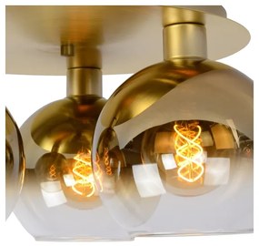 Plafonieră Lucide 74114/03/02 MARIUS 3xE27/40W/230V auriu