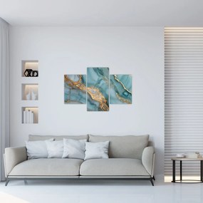 Tablou - Marmură turcoaz (90x60 cm)