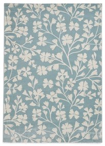 Covor albastru 160x230 cm Grace Floral – Catherine Lansfield