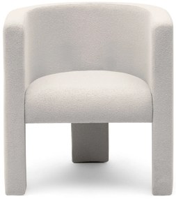 Fotoliu design crem MILU