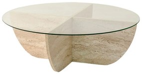 Măsuță de conferință Lily Travertine