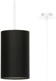 Sollux Lighting Otto lampă suspendată 1x60 W negru SL.0742