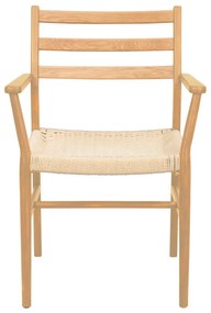 Scaun de dining natural Harlan – Rowico