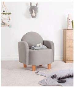 Fotoliu pentru copii gri Nock – Artie