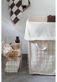 Coș de rufe bej din metal/din material textil 64 l Store-It – Mette Ditmer Denmark