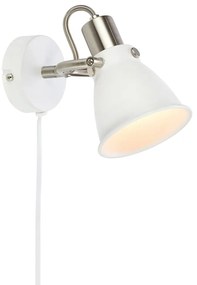 Aplică de perete Markslöjd Alton, alb