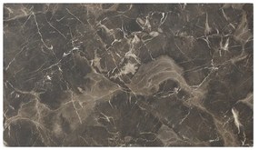 Blat de masa Verhia, Pako World, Gri inchis, Aspect marmura, 12 mm, 69x120 cm