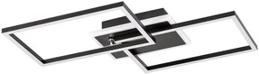 Plafoniera LED moderna Athelstan negru