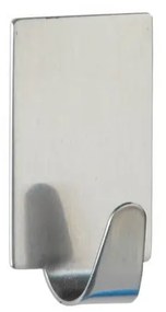 Set 4 cârlige autoadezive Wenko Square, oțel inoxidabil