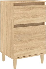 vidaXL Noptieră, stejar sonoma, 40x35x70 cm