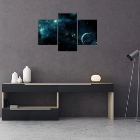 Tablou - Viața în spațiu (90x60 cm)