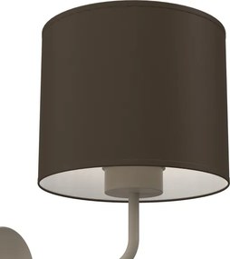Lampă de perete ARDEN, 1 x E27, 15 W, 230 V, bej/maro