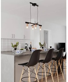 ByRydens 4201030-4002 - Lustru suspendat pe cablu ZEONA 4xE27/5W/230V