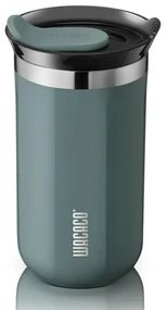 Cana termos Wacaco Octaroma Lungo Cadet Blue, 300ml, Izolata in vid, Pereti dubli, Fara BPA, Albastru