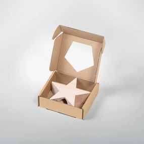 Steluță din lemn pentru brad de Crăciun Spira Small