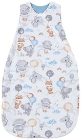 Sac de dormit de vara din bumbac 100% 3-12 luni Kidizi Tiny Adventures, 0.5 tog