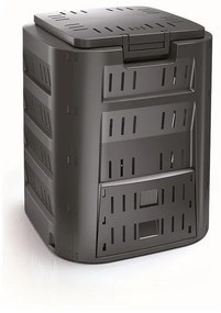 Compost, 220 l, negru