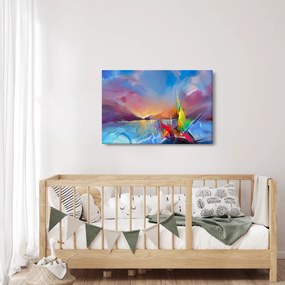 Tablou - Apus de soare (90x60 cm)
