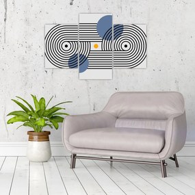 Tablou - Abstracție minimalistă N⁰3 (90x60 cm)