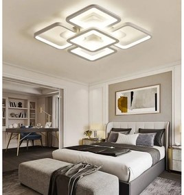 Lustra LED Cu Telecomanda, Lumina Rece Calda, Intensitate Reglabila Elit's Esnk20-5r, 90w