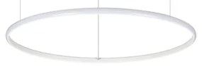Lustră LED pe cablu Ideal Lux HULAHOOP LED/28W/230V 3000K d. 61 cm CRI 90 alb