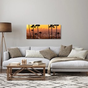 Tablou - Panorama din Los Angeles (120x50 cm)