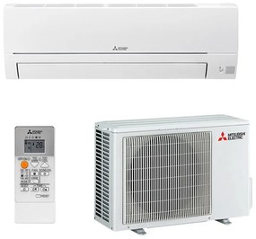 Aparat de aer conditionat inverter Mitsubishi Electric MSZ-HR35VF + MUZ-HR35VF, 12000 BTU, 23 m², A++/A+, R-32, Alb